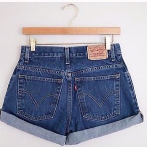 Wrangler Vintage High Waist Shorts